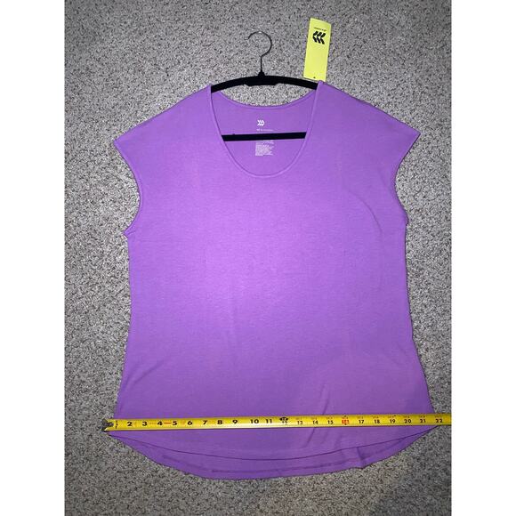All In Motion - Purple Workout Top - Size Large - NWT - Picture 4 of 13